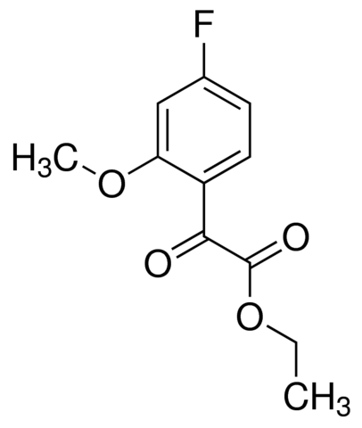 (4-fluoro-2-methoxyphenyl)oxoacetic acid ethyl ester CDS007551-500MG