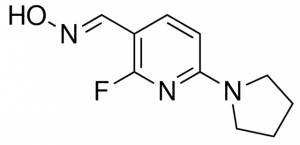 (E)-2-Fluoro-6-(pyrrolidin-1-yl)nicotinaldehyde oxime ADE000819-1G