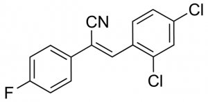 (Z)-3-(2,4-Dichlorophenyl)-2-(4-fluorophenyl)acrylonitrile JRD0287-1G
