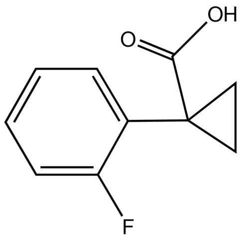 1-(2-Fluorophenyl)cyclopropanecarboxylic acid CBR00122-1G