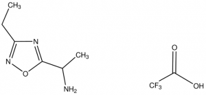 1-(3-Ethyl-1,2,4-oxadiazol-5-yl)ethanamine trifluoroacetate CBR00729-1G