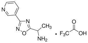 1-(3-Pyridin-3-yl-1,2,4-oxadiazol-5-yl)ethanamine trifluoroacetate salt CBR01070-1G