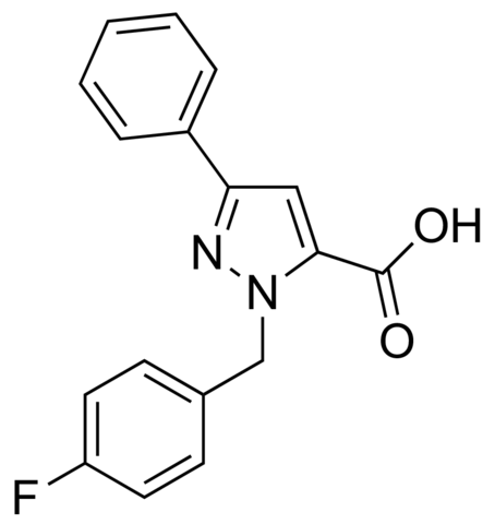 1-(4-Fluorobenzyl)-3-phenyl-1H-pyrazole-5-carboxylic acid JRD0231-1G