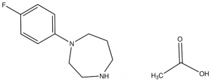 1-(4-Fluorophenyl)-1,4-diazepane acetate CBR00601-1G