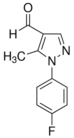 1-(4-Fluorophenyl)-5-methyl-1H-pyrazole-4-carboxaldehyde 732524-250MG