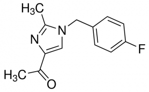 1-[1-(4-fluorobenzyl)-2-methyl-1H-imidazol-4-yl]-1-ethanone CDS018293-10MG