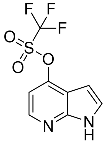 1H-Pyrrolo[2,3-b]pyridin-4-yl trifluoromethanesulfonate ADE000954-1G