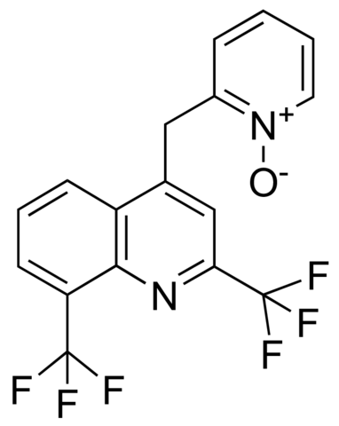 2,8-Bis(trifluoromethyl)-4-quinolyl(1-oxypyrid-2-yl) methane BBO000011-1G