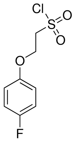 2-(4-fluorophenoxy)ethanesulfonyl chloride CDS008350-100MG