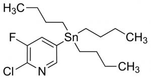 2-Chloro-3-fluoro-5-(tributylstannyl)pyridine SYX00084-1G