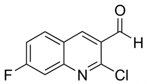 2-Chloro-7-fluoroquinoline-3-carboxaldehyde BBO000138-1G