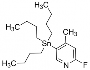 2-Fluoro-4-methyl-5-(tributylstannyl)pyridine SYX00085-1G