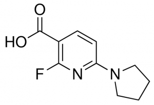 2-Fluoro-6-(pyrrolidin-1-yl)nicotinic acid ADE000786-1G
