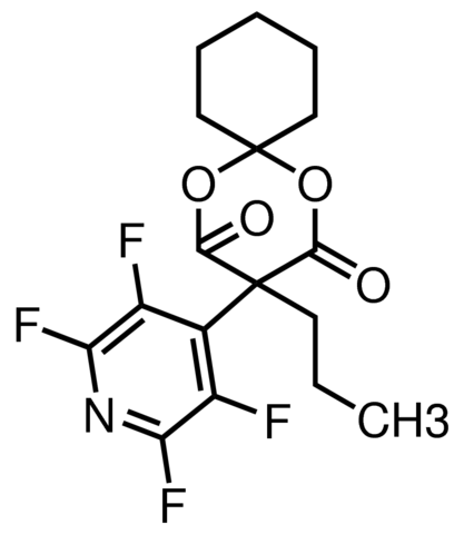 3-(Perfluoropyridin-4-yl)-3-propyl-1,5-dioxaspiro[5.5]undecane-2,4-dione 809195-250MG