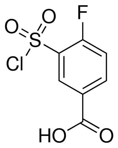 3-chlorosulfonyl-4-fluoro-benzoic acid CDS011580-100MG
