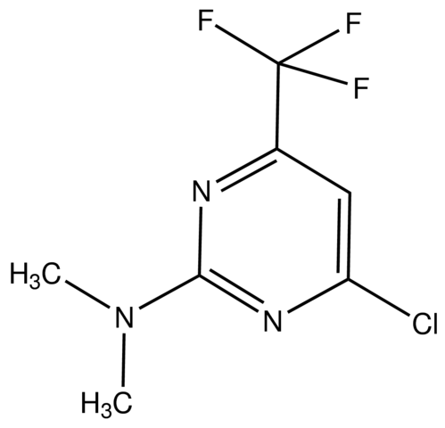 4-Chloro-N,N-dimethyl-6-(trifluoromethyl)pyrimidin-2-amine CBR00134-1G