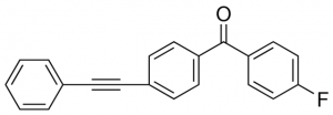 4-Fluoro-4-(phenylethynyl)benzophenone 
