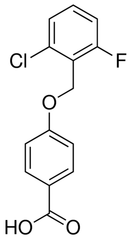 4-[(2-Chloro-6-fluorobenzyl)oxy]benzoic acid CDS006128-50MG