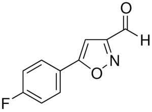 5-(4-Fluorophenyl)isoxazole-3-carboxaldehyde 