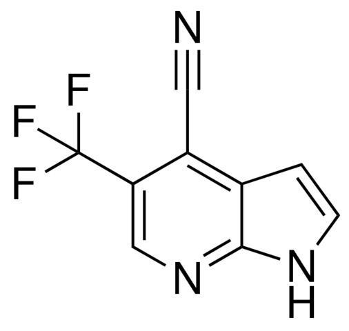 5-(Trifluoromethyl)-1H-pyrrolo[2,3-b]pyridine-4-carbonitrile ADE001108-1G