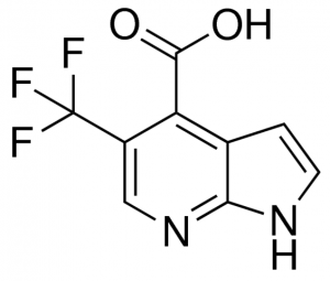 5-(Trifluoromethyl)-1H-pyrrolo[2,3-b]pyridine-4-carboxylic acid ADE001105-1G