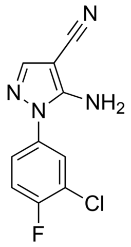 5-Amino-1-(3-chloro-4-fluorophenyl)-1H-pyrazole-4-carbonitrile JRD0283-1G