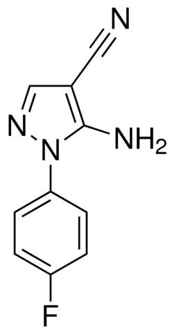 5-Amino-1-(4-fluorophenyl)-1H-pyrazole-4-carbonitrile JRD0041-1G