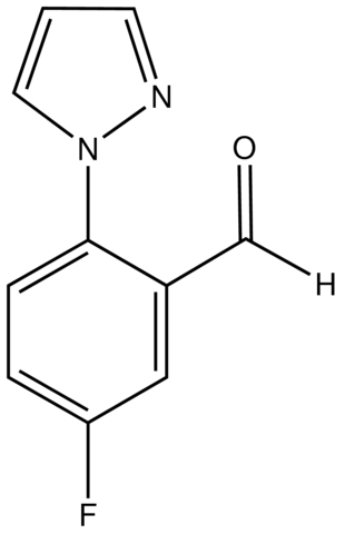 5-Fluoro-2-(1H-pyrazol-1-yl)benzaldehyde CBR00475-1G