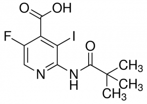 5-Fluoro-3-iodo-2-pivalamidoisonicotinic acid ADE000205-1G