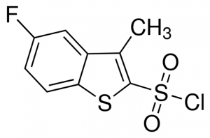 5-fluoro-3-methylbenzo[b]thiophene-2-sulfonyl chloride CDS011519-100MG