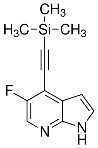 5-Fluoro-4-((trimethylsilyl)ethynyl)-1H-pyrrolo[2,3-b]pyridine ADE001064-1G