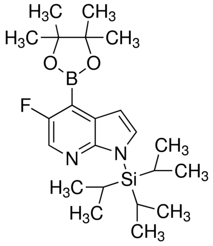 5-Fluoro-4-(4,4,5,5-tetramethyl-1,3,2-dioxaborolan-2-yl)-1-(triisopropylsilyl)-1H-pyrrolo[2,3-b]pyridine ADE001054-1G