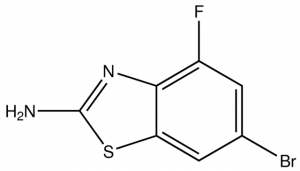 6-Bromo-4-fluoro-1,3-benzothiazol-2-amine CBR00095-1G