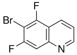 6-Bromo-5,7-difluoroquinoline 