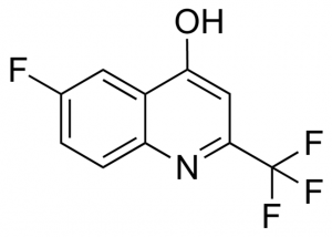 6-Fluoro-4-hydroxy-2-(trifluoromethyl)quinoline JRD0217-1G