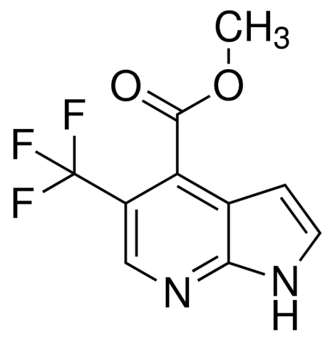 Methyl 5-(trifluoromethyl)-1H-pyrrolo[2,3-b]pyridine-4-carboxylate ADE001116-1G