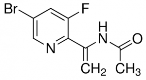 N-(1-(5-Bromo-3-fluoropyridin-2-yl)vinyl)acetamide ADE000155-1G