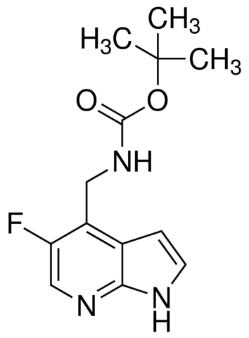tert-Butyl ((5-fluoro-1H-pyrrolo[2,3-b]pyridin-4-yl)methyl)carbamate ADE001072-1G