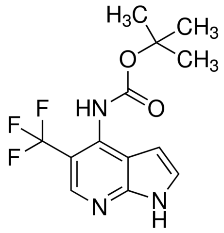 tert-Butyl (5-(trifluoromethyl)-1H-pyrrolo[2,3-b]pyridin-4-yl)carbamate ADE001423-1G