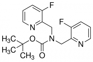 tert-Butyl bis((3-fluoropyridin-2-yl)methyl)carbamate ADE001414-1G