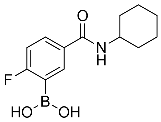 [5-(cyclohexylcarbamoyl)-2-fluorophenyl]boronic acid CDS005184-100MG