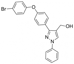 (3-(4-(4-Bromophenoxy)phenyl)-1-phenyl-1H-pyrazol-4-yl)methanol JRD0300-1G