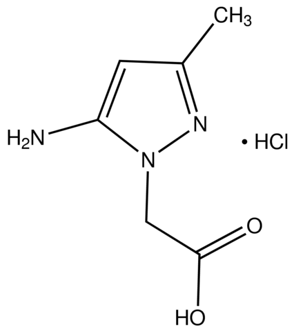 (5-Amino-3-methyl-1H-pyrazol-1-yl)acetic acid hydrochloride CBR00837-1G