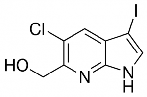 (5-Chloro-3-iodo-1H-pyrrolo[2,3-b]pyridin-6-yl)methanol ADE001389-1G