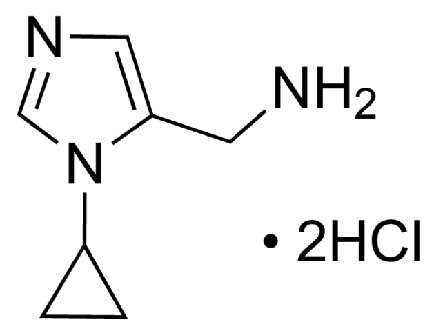1-(1-Cyclopropyl-1H-imidazol-5-yl)methanamine dihydrochloride CBR01713-1G