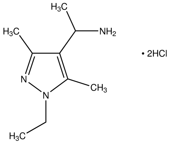 1-(1-Ethyl-3,5-dimethyl-1H-pyrazol-4-yl)ethanamine dihydrochloride CBR00655-1G
