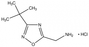 1-(3-tert-Butyl-1,2,4-oxadiazol-5-yl)methanamine hydrochloride CBR00841-1G