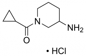 1-(Cyclopropylcarbonyl)-3-piperidinamine hydrochloride CBR01418-1G