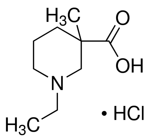 1-Ethyl-3-methylpiperidine-3-carboxylic acid hydrochloride CBR01125-1G