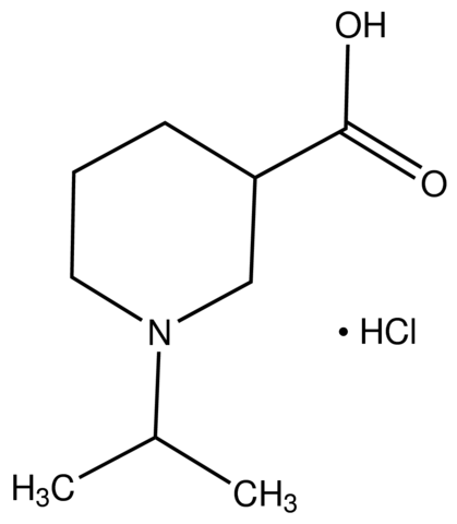1-Isopropylpiperidine-3-carboxylic acid hydrochloride CBR00798-1G